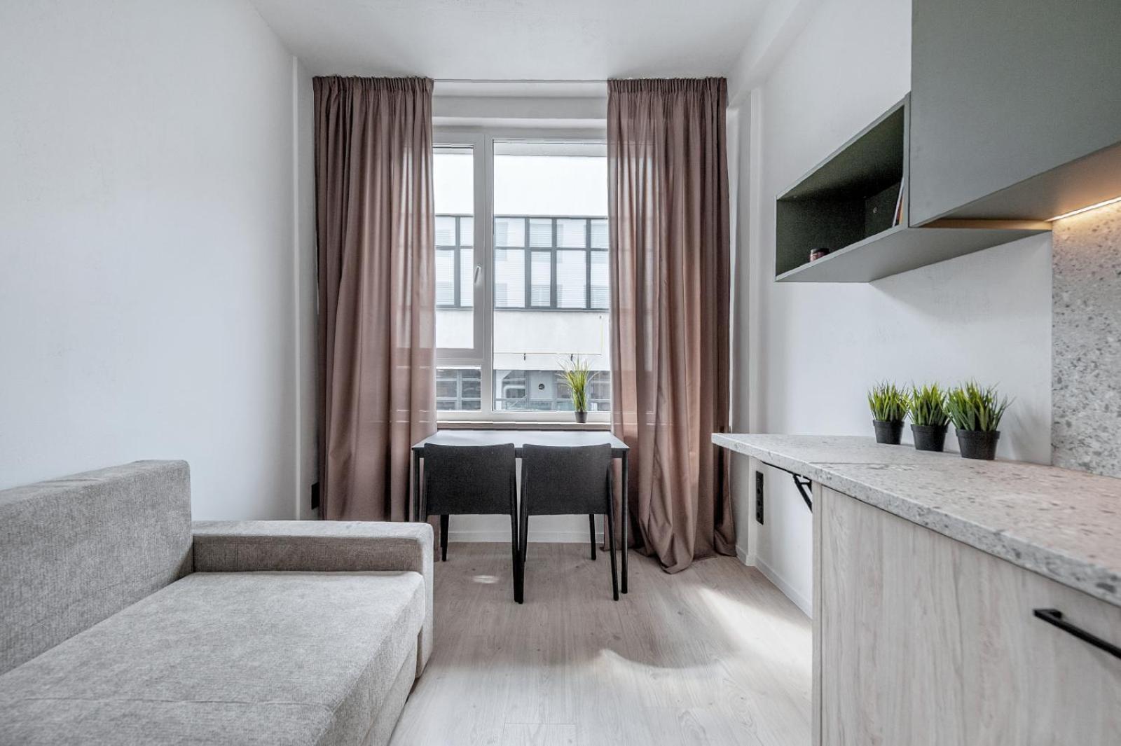 P-One Apartments - Self Check-In 维尔纽斯 外观 照片